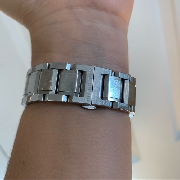 Burberry Silver Check Watch 38mm - Picture 4 of 11